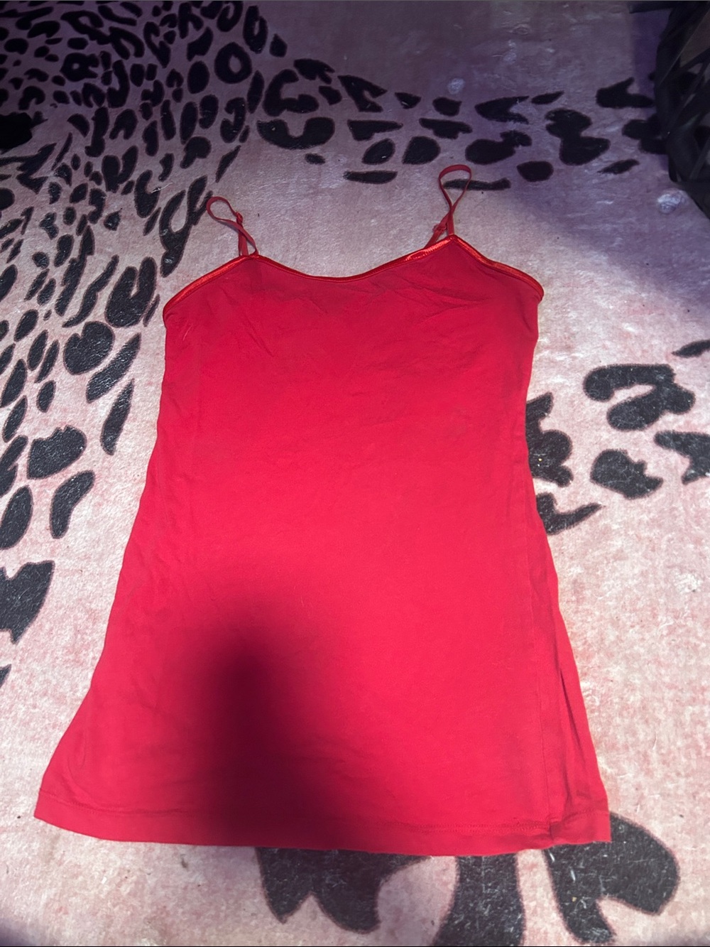 Wet Seal Red Strap Cami Top